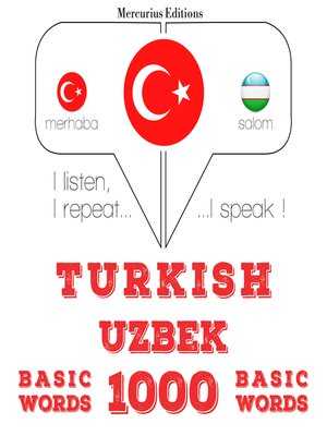 cover image of Türkçe--Özbekçe